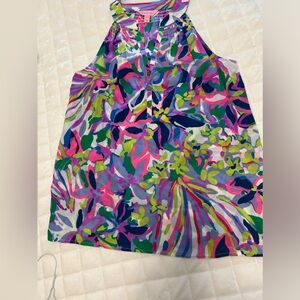 Lilly Pulitzer Elsa Silk Sleeveless Top NWOT